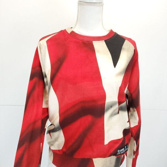 Eleven Paris Pullover Crewneck Moss 74 Sweatshirt - Picture 3 of 12